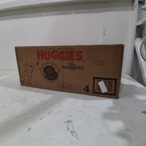 150PK HUGGIES LITTLE MOVERS DISPOSABLE DIAPERS - SIZE 4 (22-37LBS) image 2