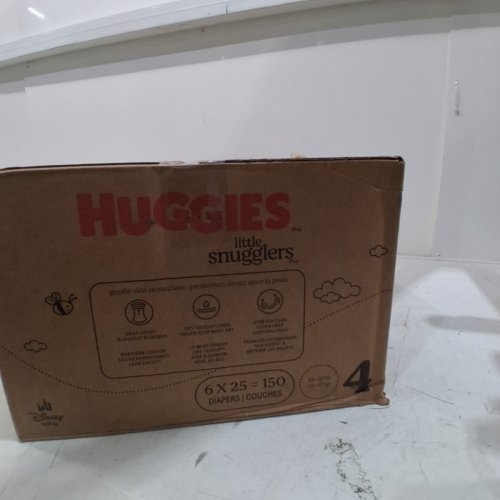 150PK HUGGIES LITTLE MOVERS DISPOSABLE DIAPERS - SIZE 4 (22-37LBS) image 3