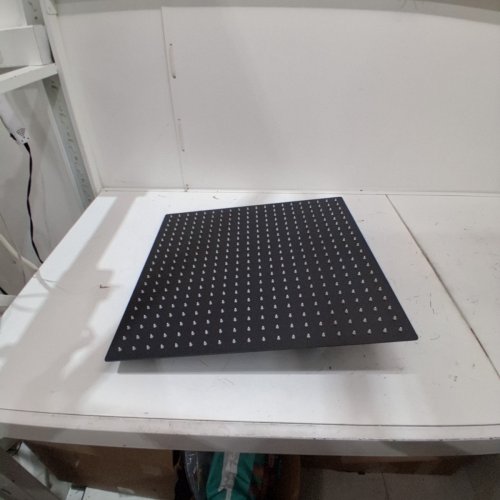 FAFEICY SQUARE RAINFALL SHOWER HEAD - 20" - BLACK (MODEL: FAFEICYN05Y4MB6DW-11) image 2