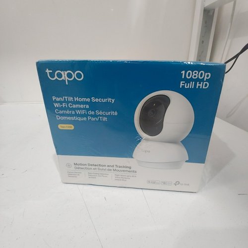TP-LINK TAPO SMART PAN TILT HOME WIFI SECURITY CAMERA - 1080P MOTION DETECTION WORKS WITH ALEXA AND GOOGLE ASSISTANT - WHITE (MODEL: C200) image 2