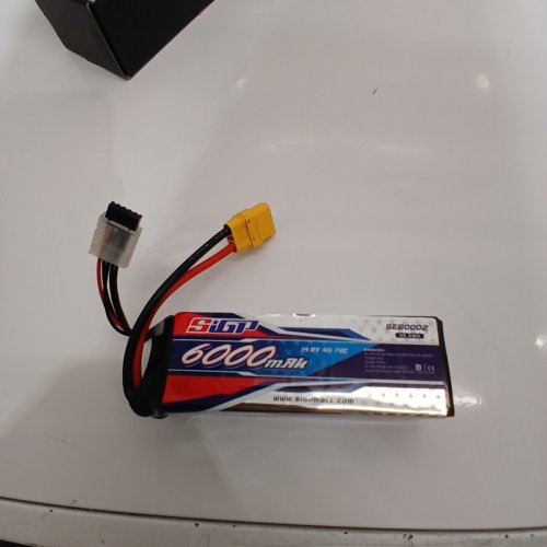 SIGP 4S REPLACEMENT SOFT BATTERY PACK - 14.8V - 1300MAH image 2