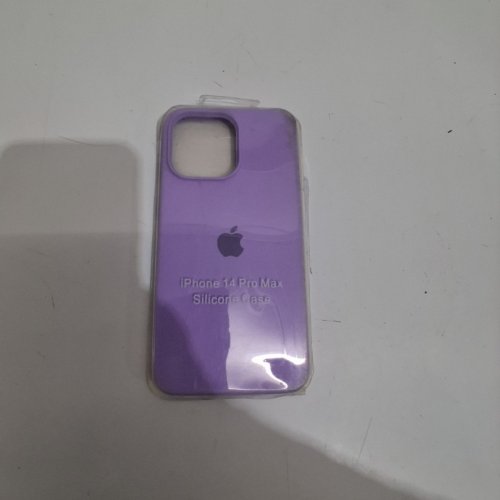 SILICONE PHONE CASE FOR IPHONE 14 PRO MAX - PURPLE image 2
