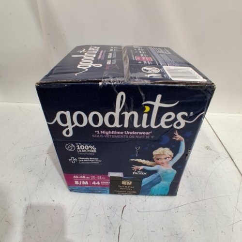44PK GOODNITES DISNEY FROZEN POTTY TRAINING UNDERWEAR FOR GIRLS - S/M - FITS SIZES 6-8 image 2