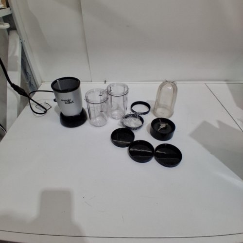 10PC MAGIC BULLET BLENDER, SMALL - SILVER image 3