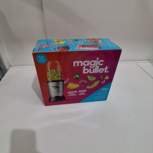 10PC MAGIC BULLET BLENDER, SMALL - SILVER image 8