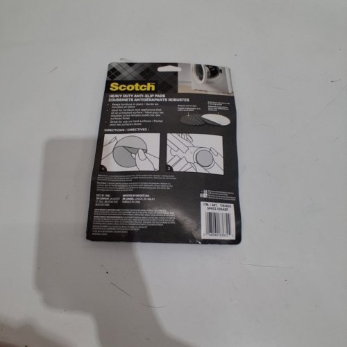 10PK SCOTCH HEAVY DUTY GRIP ANTI-SLIP PADS - 2 1/2" (MODEL: 1781450) image 3