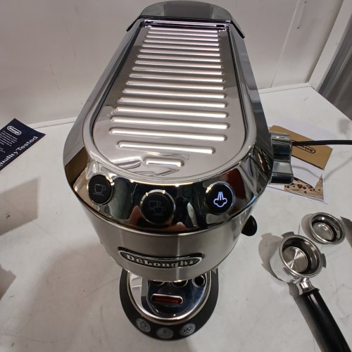 DELONGHI DEDICA 15-BAR ESPRESSO & CAPPUCCINO MAKER - STAINLESS STEEL (MODEL#: EC680M) image 2