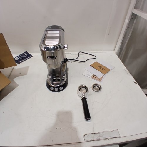 DELONGHI DEDICA 15-BAR ESPRESSO & CAPPUCCINO MAKER - STAINLESS STEEL (MODEL#: EC680M) image 3