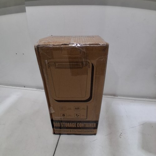 4PC AIR TIGHT FOOD STORAGE CONTAINERS WITH LABELS - 6.5 L - CLEAR (MODEL: GZ09) image 5