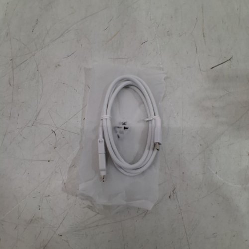 SCOSCHE STRIKELINE BRAIDED LIGHTNING USB C CABLE - 4FT - WHITE/GREY image 2