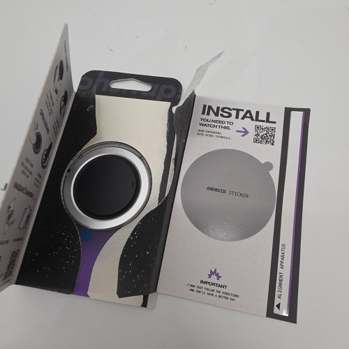OHSNAP! SNAP 4 LUXE EXPANDING MAGSAFE PHONE GRIP AND STAND - PURE SILVER image 2