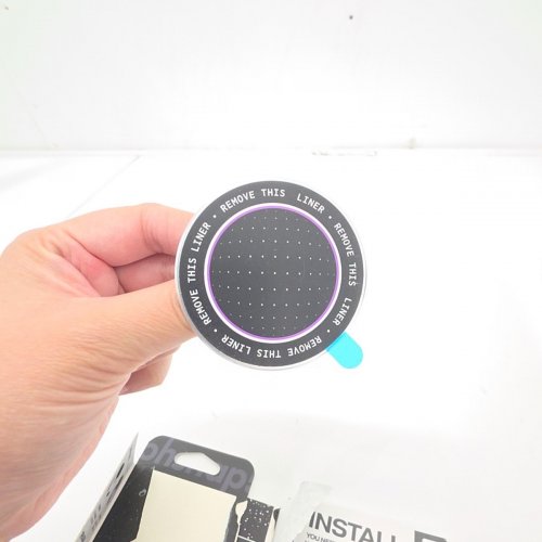 OHSNAP! SNAP 4 LUXE EXPANDING MAGSAFE PHONE GRIP AND STAND - PURE SILVER image 3
