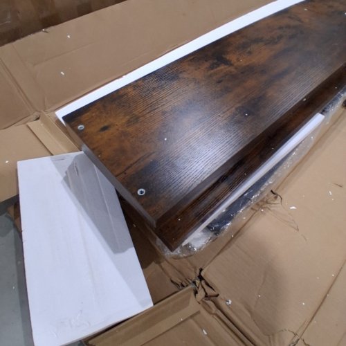 IRONCK MODERN ENTRYWAY CONCOLE TABLE - 70.8" X 30" X 13.3" - DARK BROWN (MODEL: HK-B-30) image 4