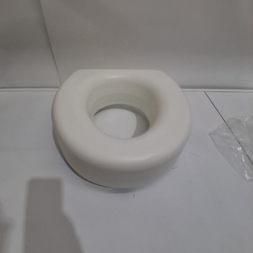 HEALTHSMART TOILET SEAT RISER - 15"X5" - WHITE image 2