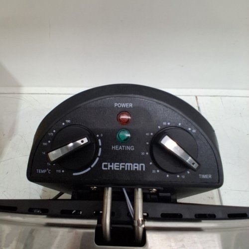 CHEFMAN 4.5-LITRE JUMBO SIZE DEEP FRYER WITH TEMPERATURE CONTROL - STAINLESS STEEL/BLACK - (RJ07-45-SS) image 5