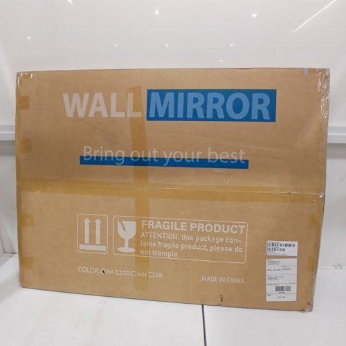ARCHED WALL MOUNTED MIRROR - 30" X 40" - BLACK (MODEL: 3040-BK) image 2