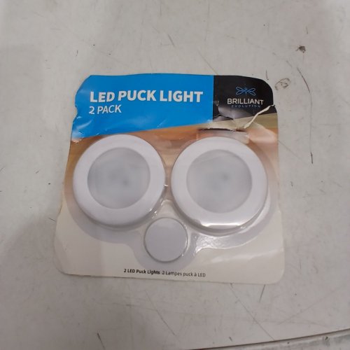 2PK BRILLIANT EVOLUTION WIRELESS LED PUCK LIGHTS - 30 LM, 3000 K/6000 K - WHITE (MODEL: BRC113AJ5152) image 2