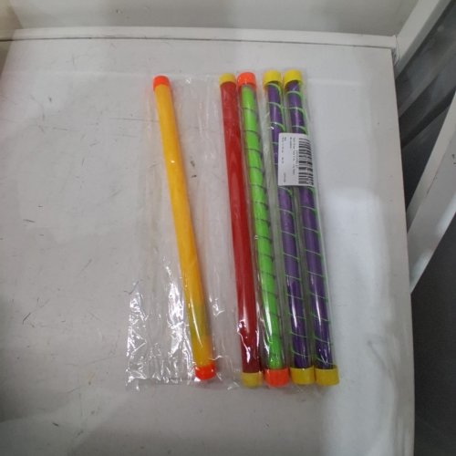5PC GROAN TUBE NOISE MAKER STICKS - 15.4" - ASSORTED COLORS image 2