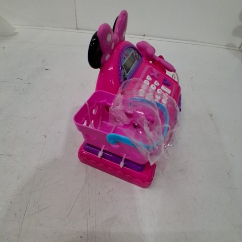 KIDS DISNEY JUNIOR MINNIE MOUSE BOWTIQUE CASH REGISTER - PINK image 4