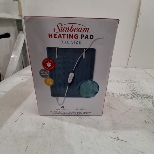SUNBEAM PREMIUM XXL HEATING PAD - 20"X24" - DARK TEAL image 2