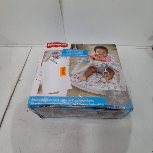FISHER PRICE DELUXE SIT ME UP FLOOR SEAT - RAINBOW SHOWERS image 3