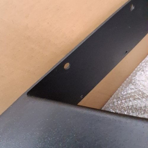 2PC HEAVY DUTY STEEL TABLE LEGS FOR DINING TABLE - 28" X 24" - 2204LB MAX - BLACK (MODEL: X720600 ) image 3