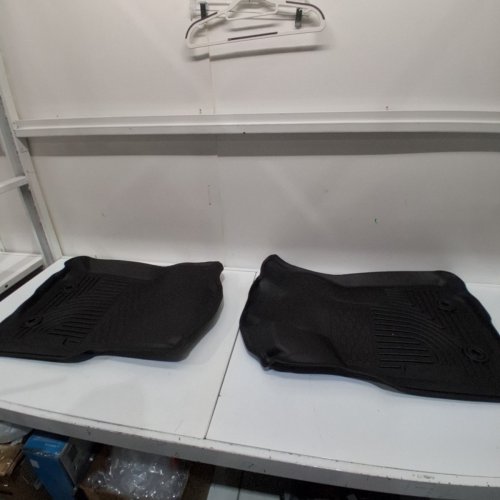 2PC HUSKY WATERPROOF FRONT SEAT FLOOR LINERS - (FITS 18-23 TACOMA DOUBLE/ACCESS CAB-AUTOMATIC) - (MODEL: 13971) image 2