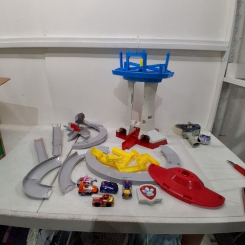PAW PATROL ADVENTURE BAY RESCUE WAY TOY CAR RACE TRACK image 2
