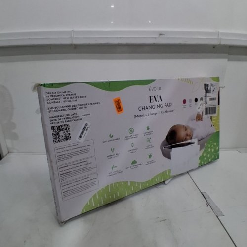 EVOLUR EVA BABY CHANGING PAD - 29" X 15" X 2.5" - LIGHT GREY (MODEL: 302) image 3