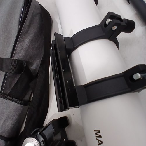 NACATIN TELESCOPE - 90MM APERTURE 800MM FOCAL LENGTH REFRACTOR TELESCOPE, 3X BARLOW LENS, 32X-240X MAGNIFICATION FOR BEGINNERS AND HOBBYISTS - WHITE (MODEL: 80090) image 3