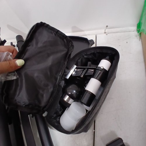 NACATIN TELESCOPE - 90MM APERTURE 800MM FOCAL LENGTH REFRACTOR TELESCOPE, 3X BARLOW LENS, 32X-240X MAGNIFICATION FOR BEGINNERS AND HOBBYISTS - WHITE (MODEL: 80090) image 4