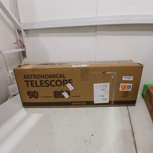 NACATIN TELESCOPE - 90MM APERTURE 800MM FOCAL LENGTH REFRACTOR TELESCOPE, 3X BARLOW LENS, 32X-240X MAGNIFICATION FOR BEGINNERS AND HOBBYISTS - WHITE (MODEL: 80090) image 5