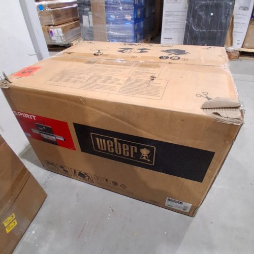 WEBER SPIRIT 3-BURNER NATURAL GAS BBQ GRILL - BLACK (MODEL: 1500844/ E-325) image 2