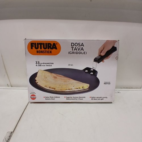 HAWKINS FUTURA NON-STICK FLAT DOSA TAVA GRIDDLE - 13" (MODEL: NDT33) image 4