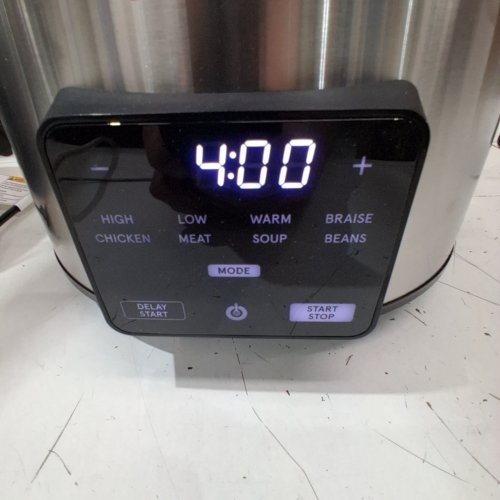GOURMIA PROGRAMMABLE SLOW COOKER - 4.5QT - 120V - 210W - SILVER (MODEL: GSC517S) image 2