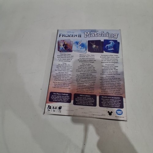 72PC WONDER FORGE DISNEY FROZEN II MATCHING CARD GAME image 3