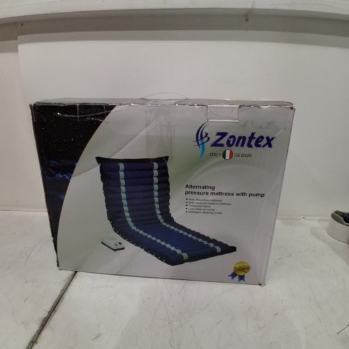 ZONTEX ALTERNATING AIR PRESSURE INTELLIGENT WAVE CHARGING/DEFLATING MATTRESS PAD WITH SILENT AIR PUMP - 20W - BLUE image 4