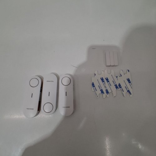 3PK TECHRISE EASY-TO-INSTALL 2-IN-1 WINDOW, DOOR ALARM/CHIME SENSOR PACK - WHITE - (MODEL: TR-WA901) image 3