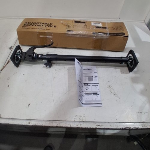 ADJUSTABLE SUPPORT POLE - 23.6" - 45" - BLACK image 2