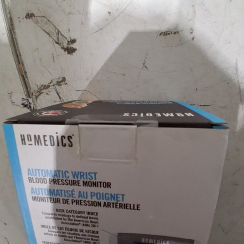 HOMEDICS WRIST BLOOD PRESSURE MONITOR WITH SMART MEASURE TECHNOLOGY - WHITE (MODEL:BPW-175) image 3