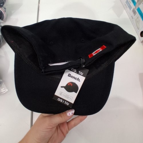 UNISEX BENCH. ADJUSTABLE CANADA DAY HAT - ONE SIZE FITS MOST - BLACK/RED (STYLE: 2000455) image 3