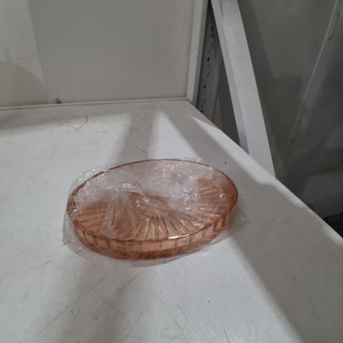 THRESHOLD GLASS TRAY - 1.1" X 7.95" X 5.71" - BLUSH PINK (MODEL: 064 05 9597) image 4