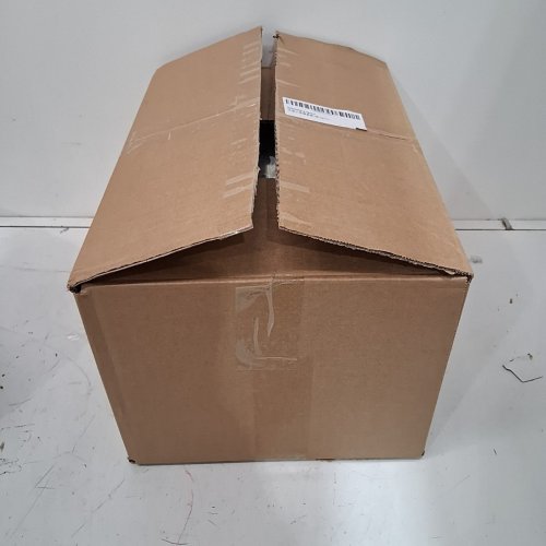 METAL MAILBOX WITH HANDLE - HOLDS 10KG OF FOOD - SILVER image 4