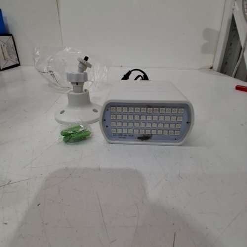 SOUND ACTIVATED LED PARTY STROBE LIGHT - 48 LED - WHITE image 3