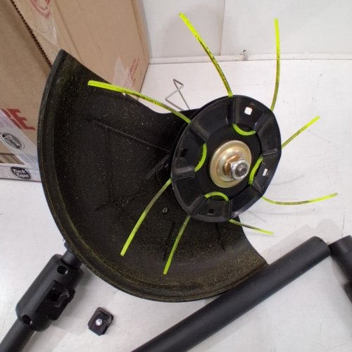 CORDLESS GRASS TRIMMER KIT WITH ACCESSORIES - 21V - 2000RPM - GREEN/BLACK image 5