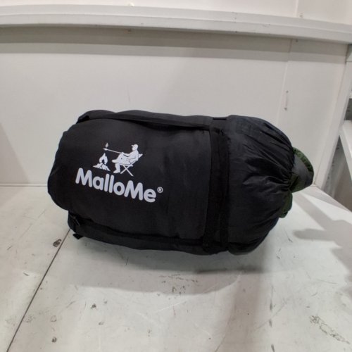 MALLOME WATERPROOF LIGHTWEIGHT & PORTABLE SLEEPING BAG - 7FT - FOREST GREEN - (MODEL: SSBAC-VERT) image 3