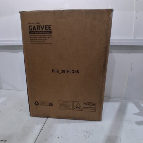 GARVEE SLIM STAINLESS STEEL TRASH CAN - 8GAL - BLACK (MODEL: PHO_13ZMUV6Z) image 6
