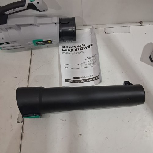 LITHELI 20V CORDLESS LEAF BLOWER BATTERY POWERED FOR CLEANING LEAVES-GREEN (MODEL:D07102150) image 4