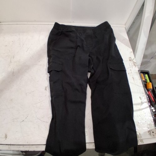 WOMEN'S CARHARTT TENCEL FIBER SERIES RELAXED FIT TWILL JOGGER - MEDIUM - BLACK (STYLE: BD6522-W) image 2