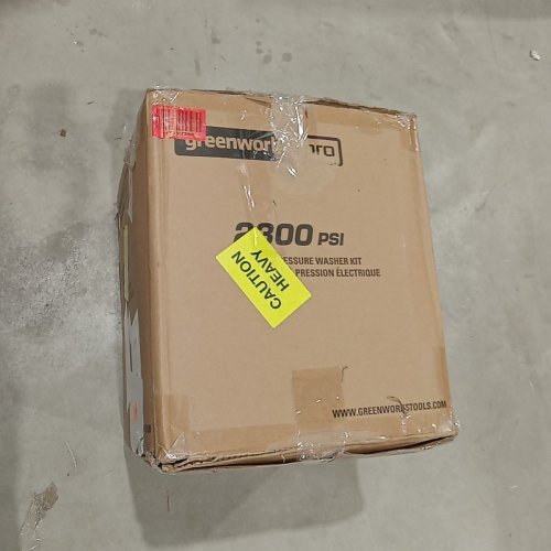 GREENWORKS PRO 2300 PSI 2.3 GPM 13 AMP ELECTRIC PRESSURE WASHER KIT - GREEN (MODEL: GPW2300) image 8